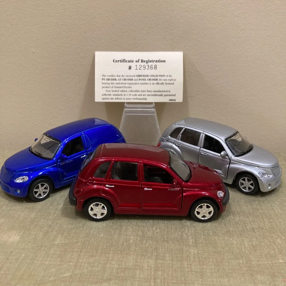 NWT Chrysler Collection PT Cruiser, GT Cruiser, Panel Cruiser,  1:39 sca…